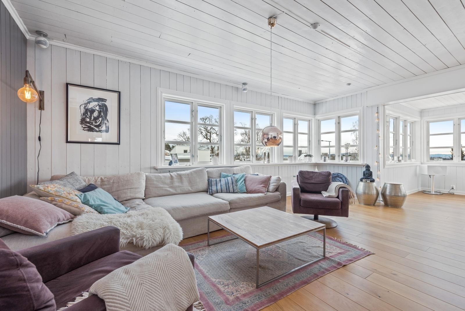 Romslig stue Galleribilde