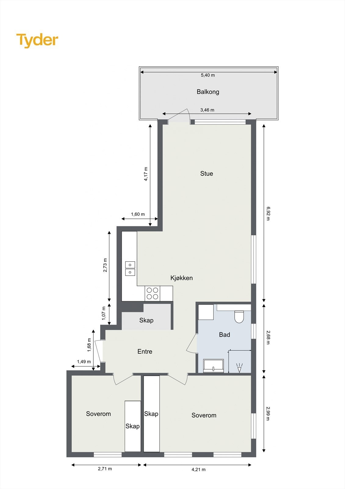 Plantegning. Galleribilde