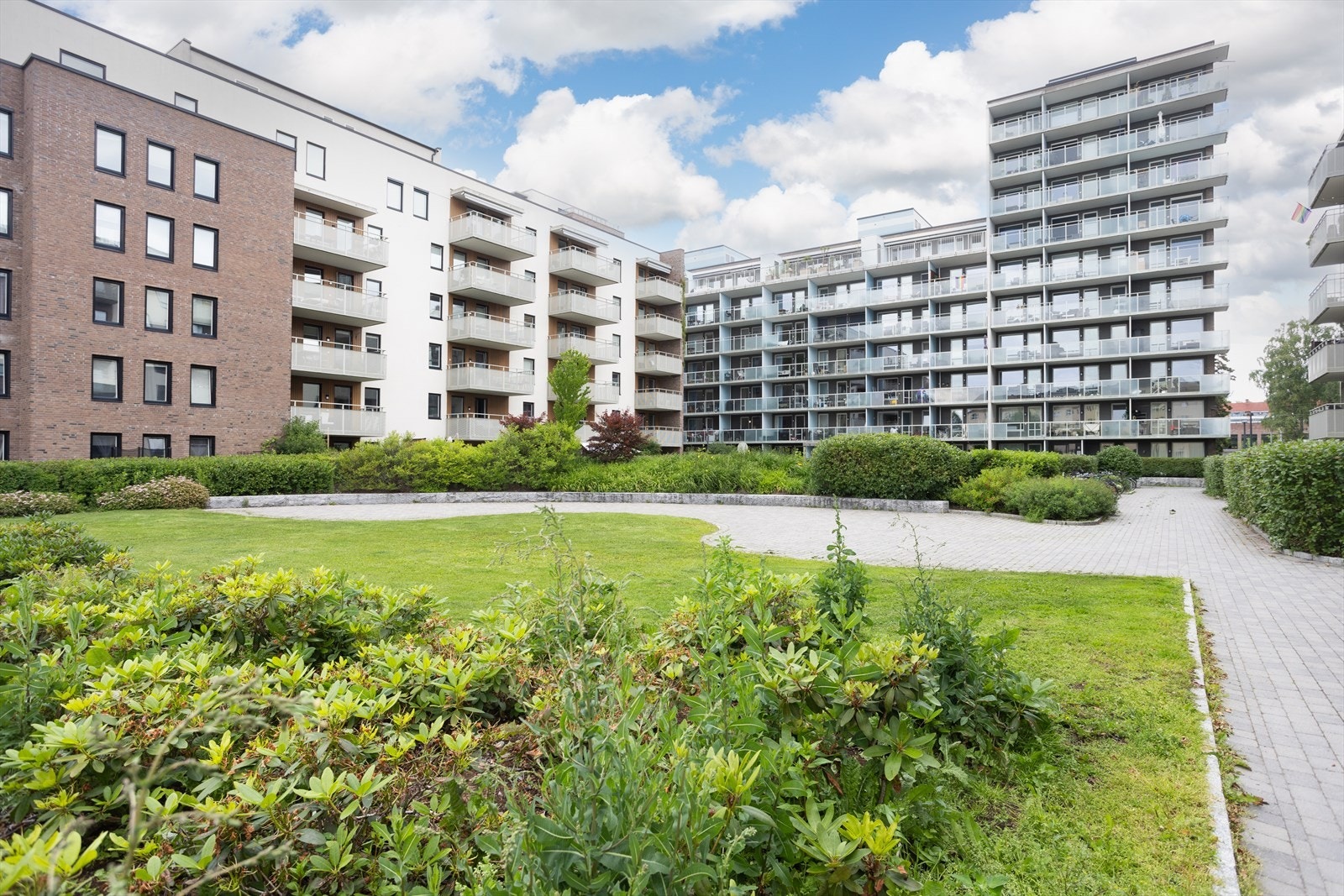 Velstelte fellesareal i sameiet. Galleribilde