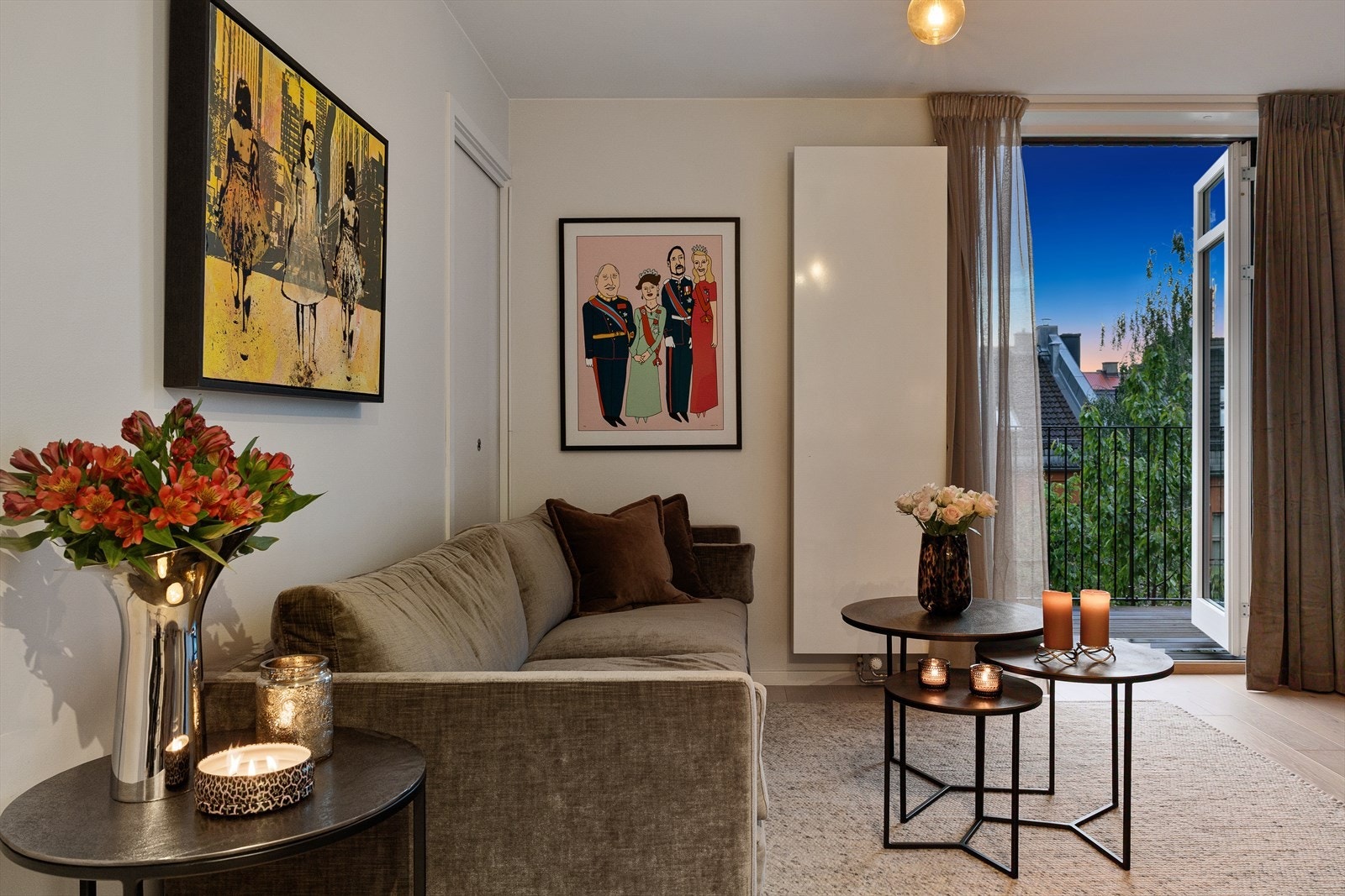 Det er lave felleskostnader med varmtvann, internett og fyring inkludert. Galleribilde