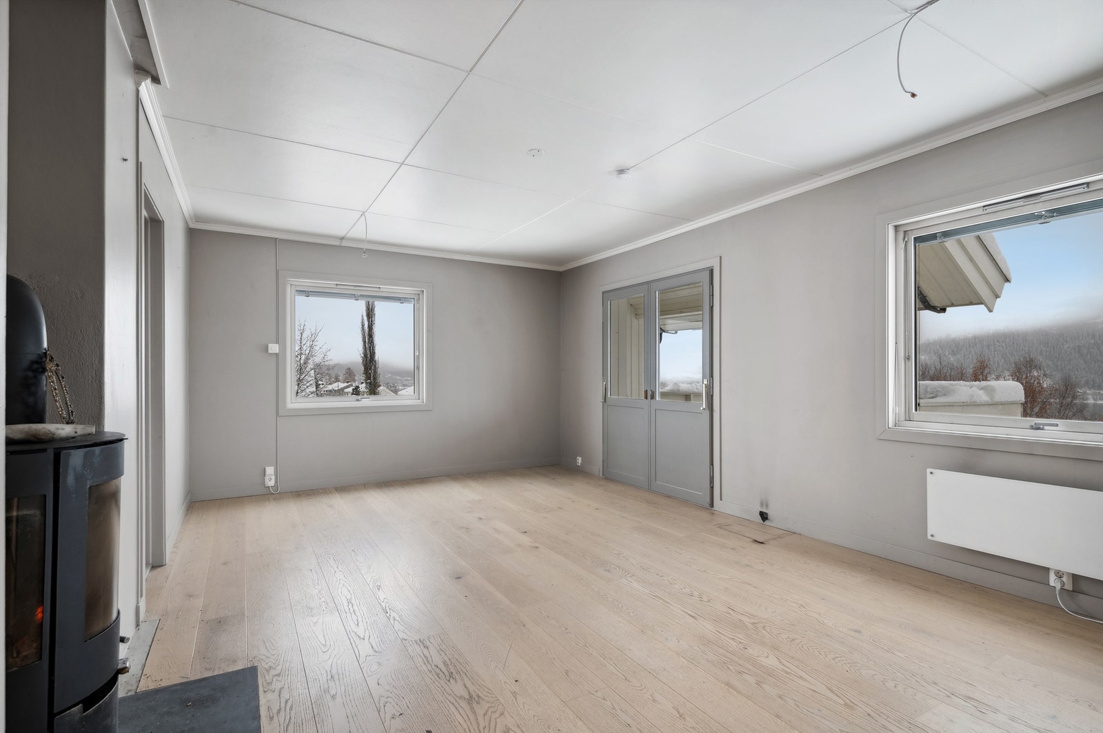 Stue med god plass til både
spisebord og sofagruppe Galleribilde