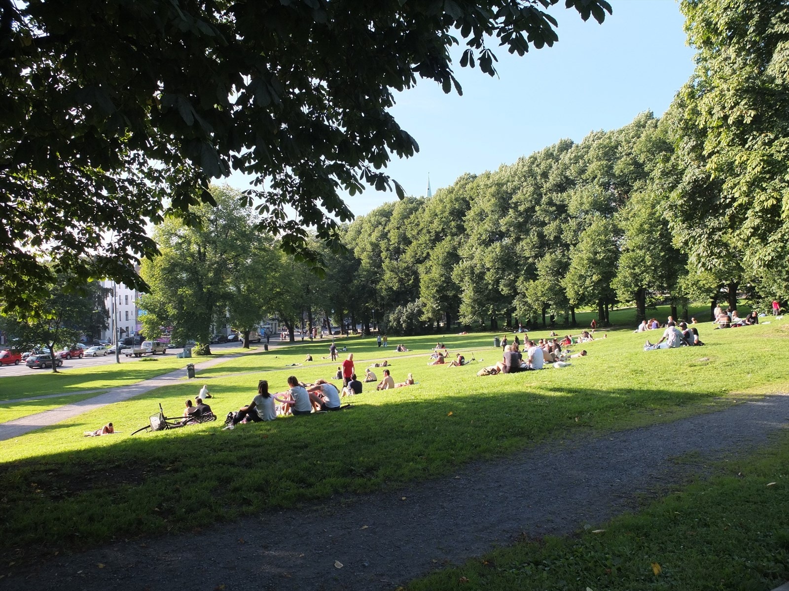 Grønlands park, også kjent som Botsparken rett i nærheten. Galleribilde