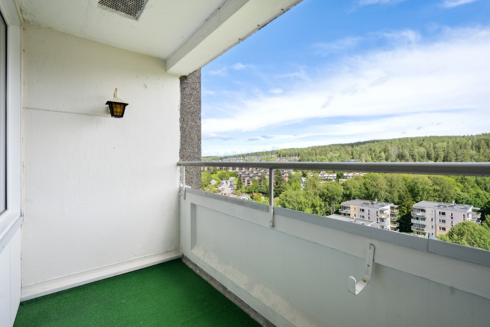 Flott utsikt fra balkongen! Galleribilde