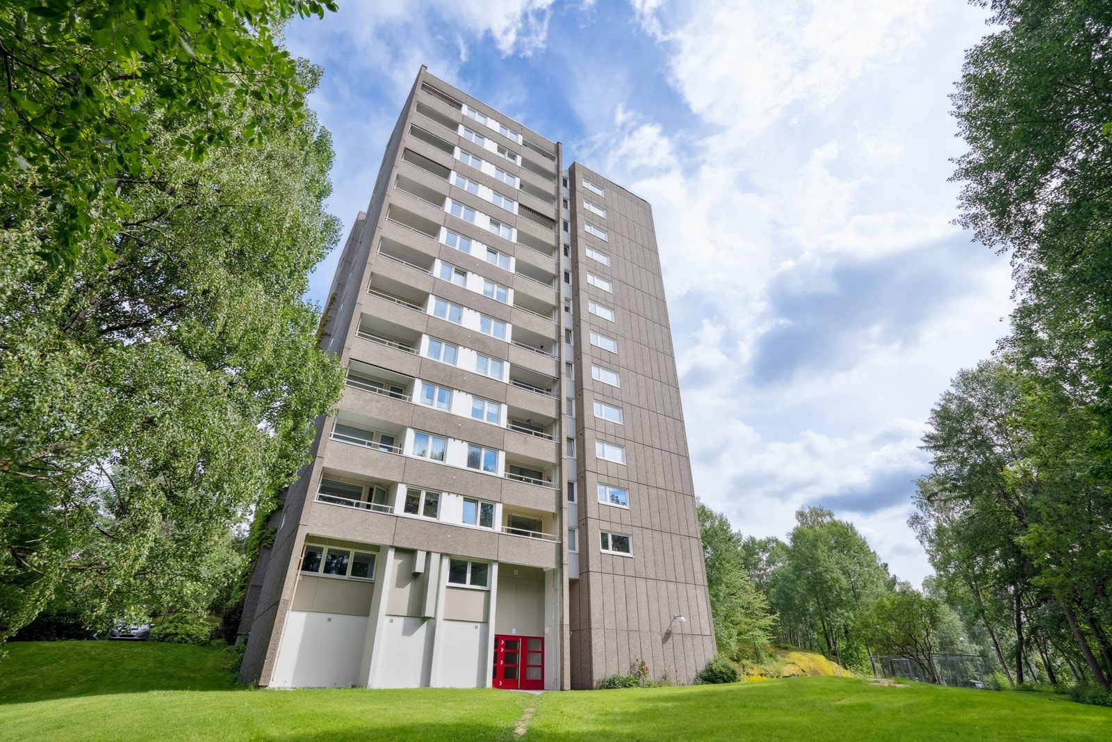 Byggets fasade Galleribilde