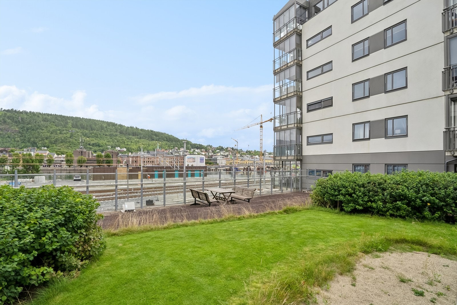 Borettslaget har fine fellesområder. Galleribilde