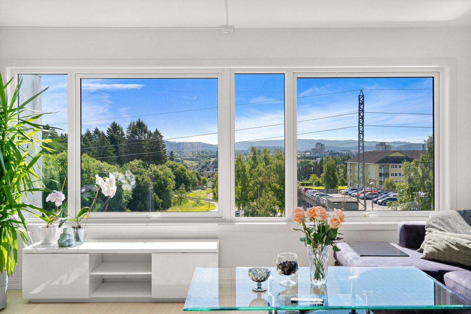 Fra stuevinduene har du upåklagelig utsikt! Galleribilde