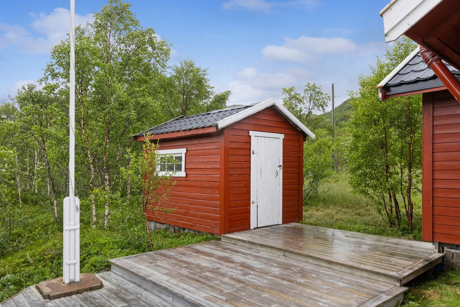 Praktisk uthus/bod på 6 kvm Galleribilde