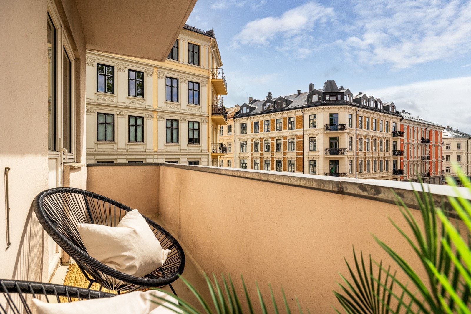 Her er det plass til utemøblement. Galleribilde