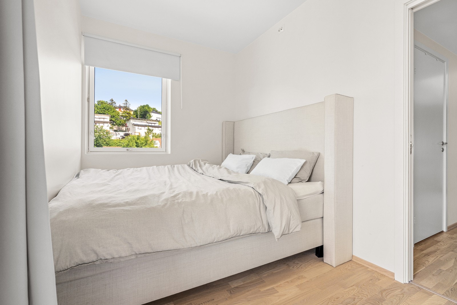 Leiligheten har to soverom, hvor det største er på ca 8 m². Galleribilde