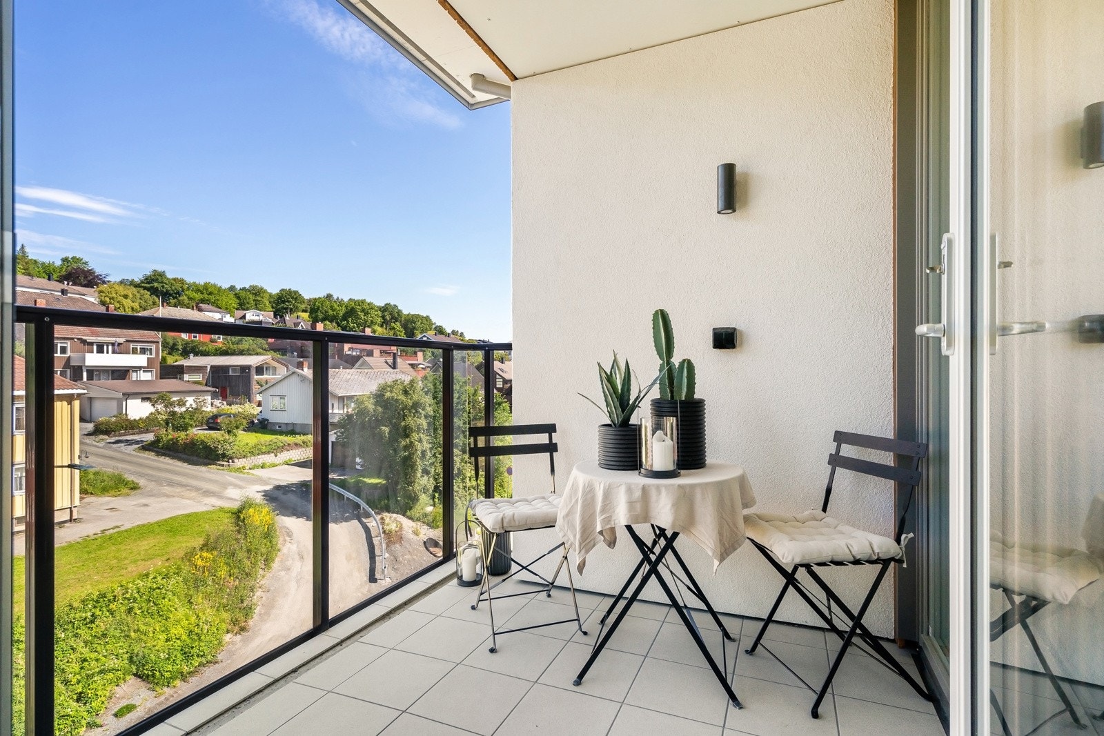 Overbygd balkong på 5 m². Galleribilde