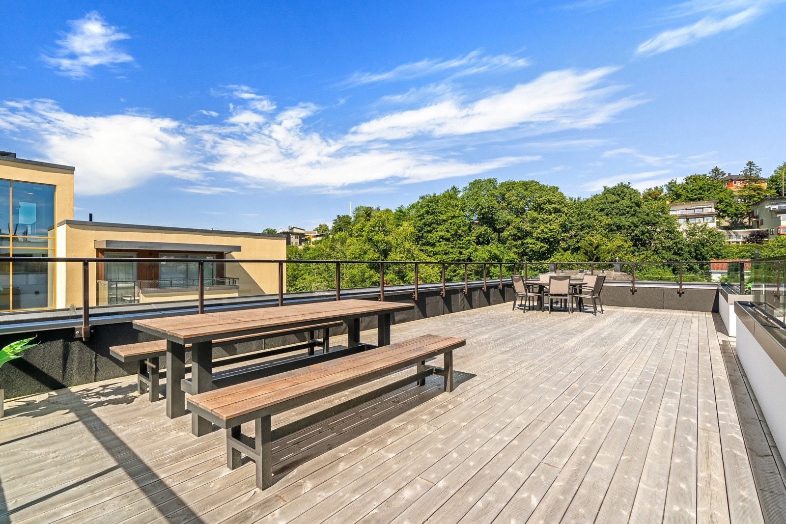 Felles takterrasse - Et perfekt sted for avslapning. Galleribilde