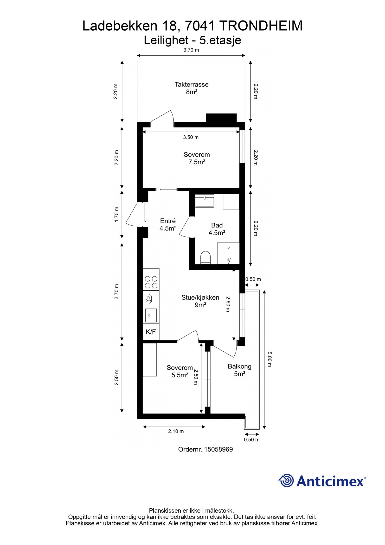 Planskisse. Galleribilde