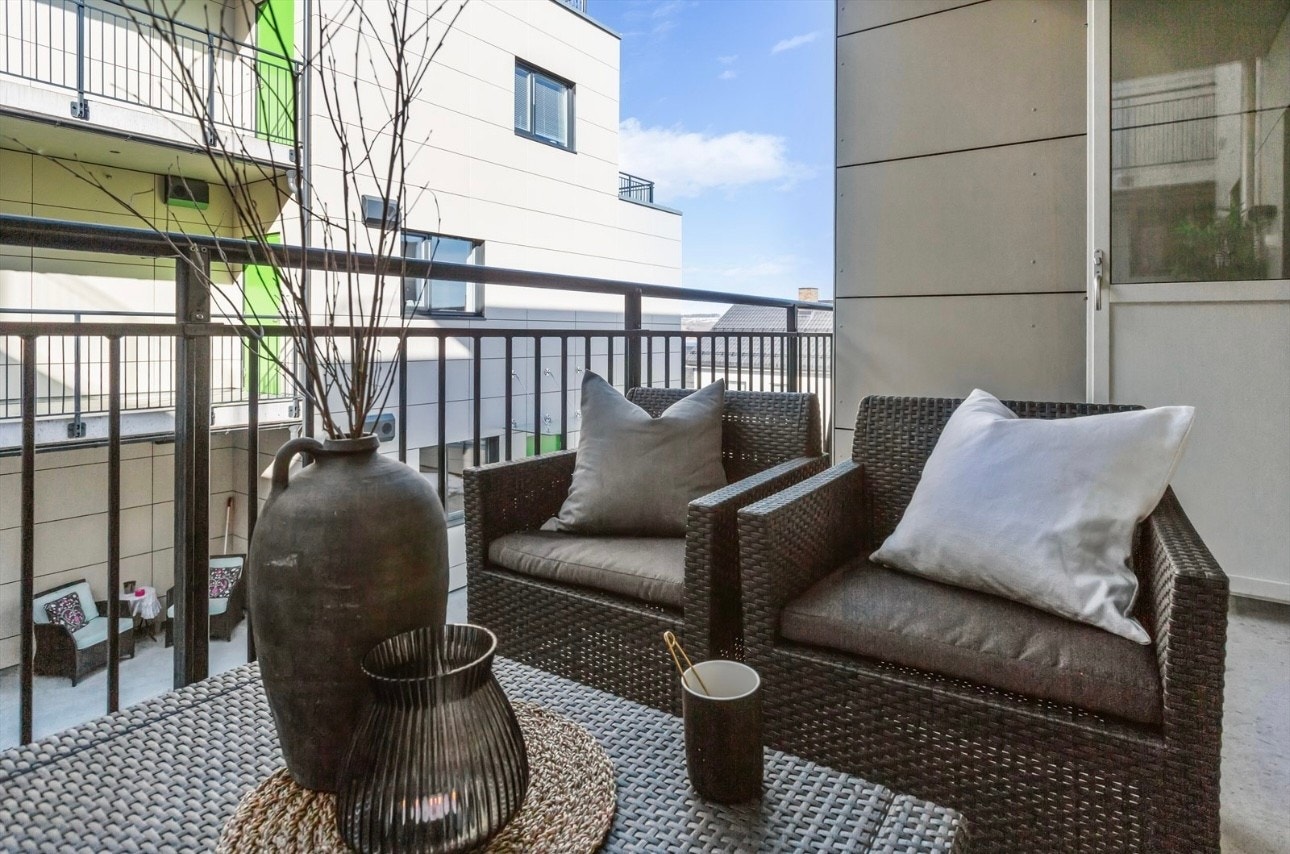 Egen romslig terrasse Galleribilde