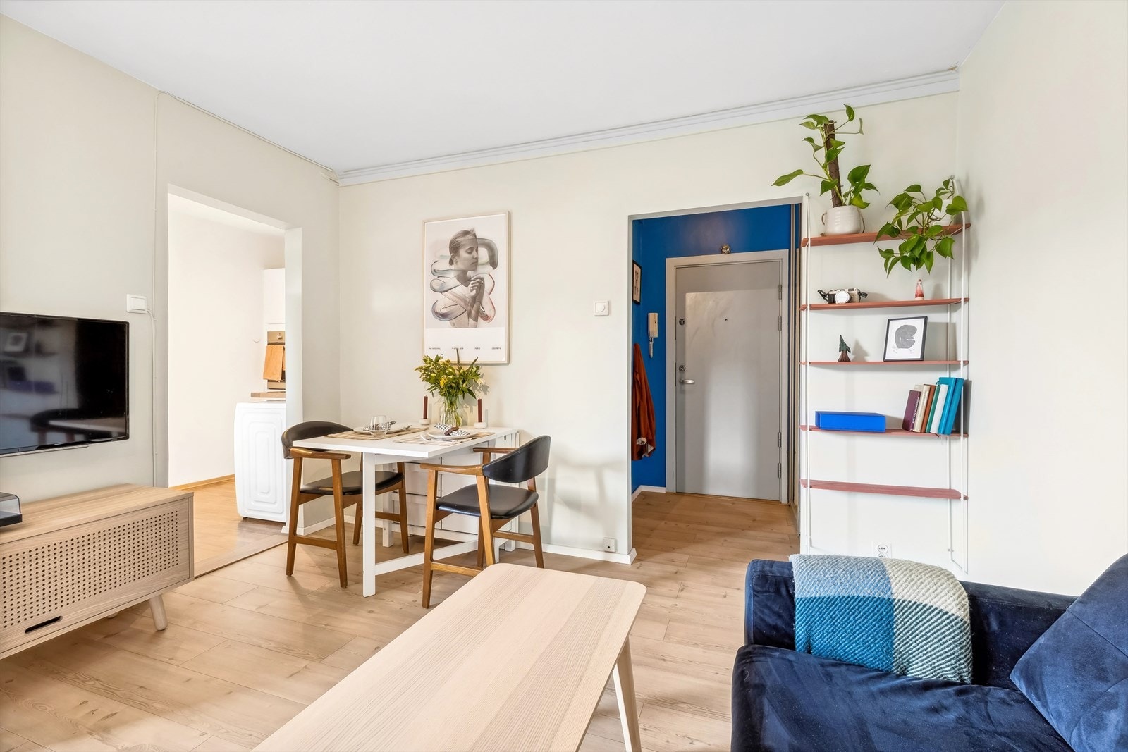 Her bor du i et område nære sentrum, samtidig som det er meget rolig. Galleribilde