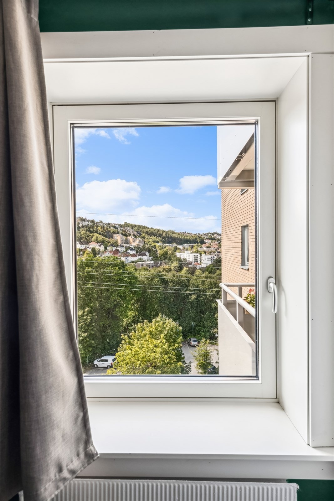 Flott utsikt å våkne til. Galleribilde