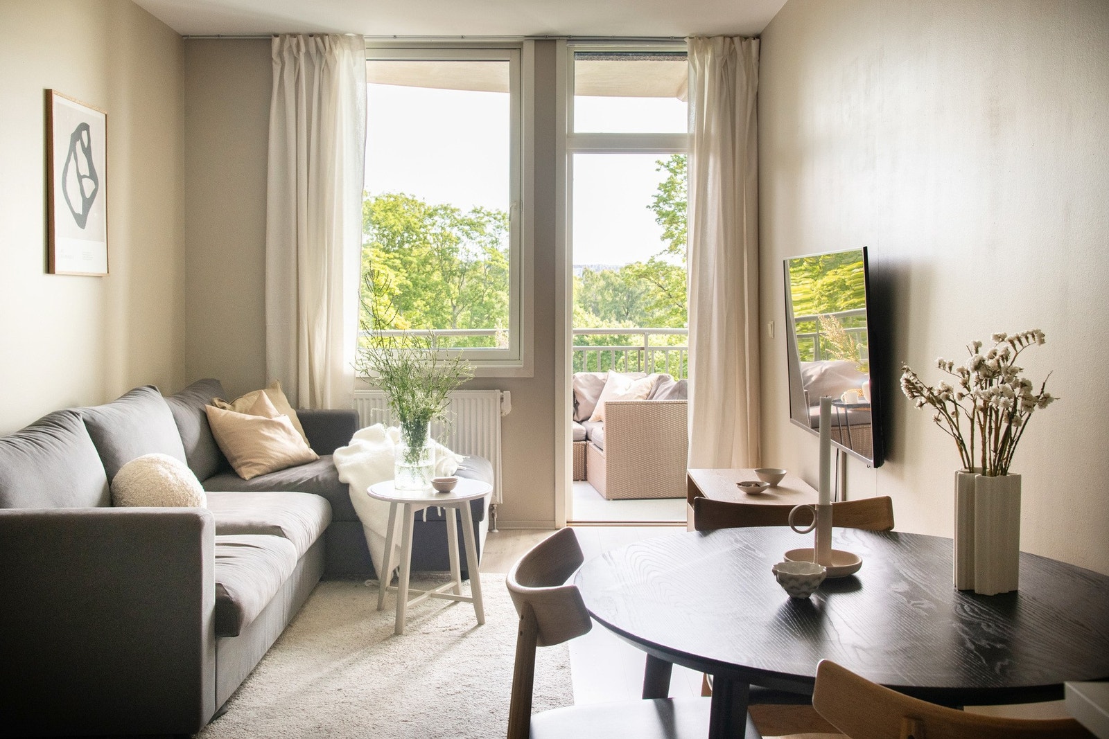 Lys og stilren 2-roms andelsleilighet på St. Hanshaugen. Galleribilde