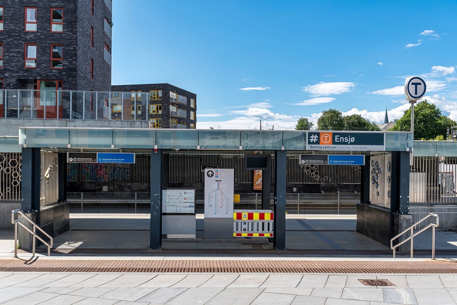 Få minutters gange til Ensjø T-bane. Galleribilde