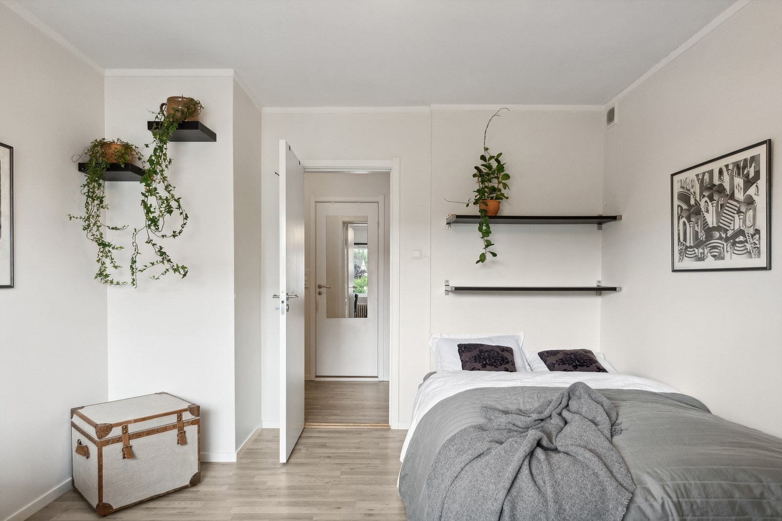 Dette soverommet er på 12,8 m² Galleribilde