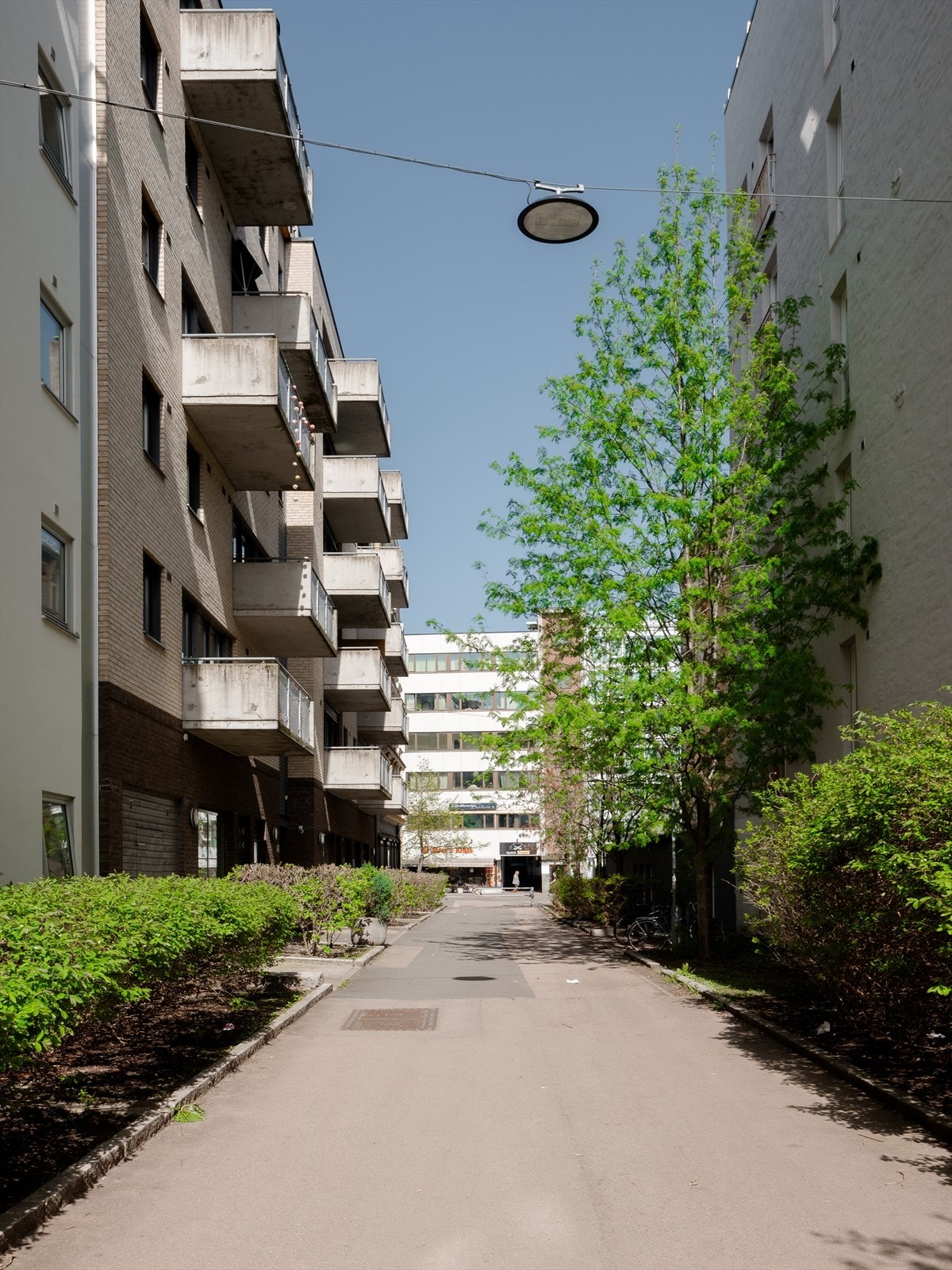 Margit Hansens gate er regulert som gå-/miljøgate. Du bor derfor tilbaketrukket og rolig i et området i stor utvikling. Galleribilde