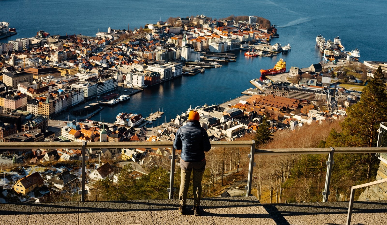 For den turglade er kort avstand til flotte turterreng i byfjellene. Galleribilde