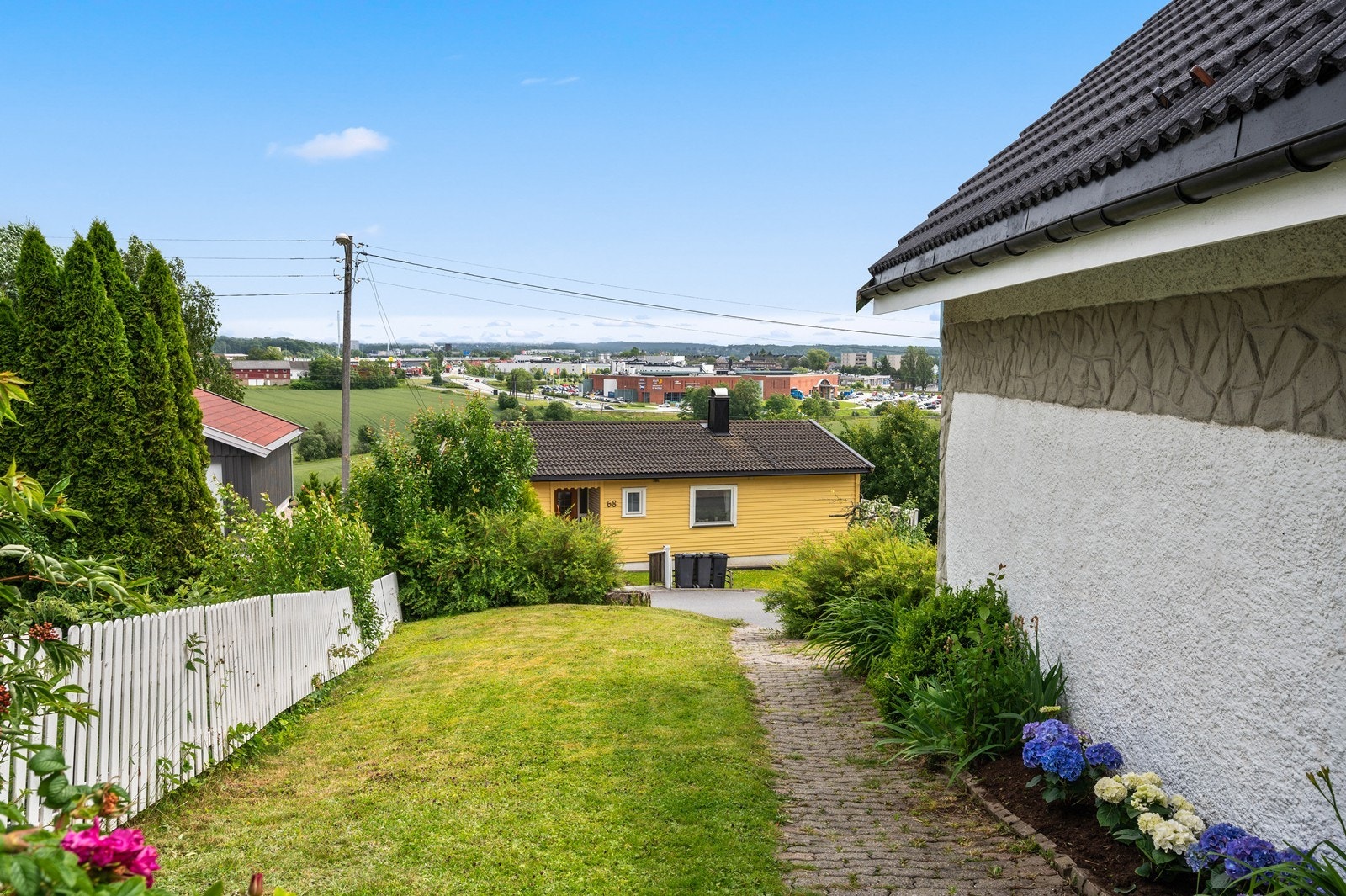 Taket ble fornyet i 2024. Galleribilde