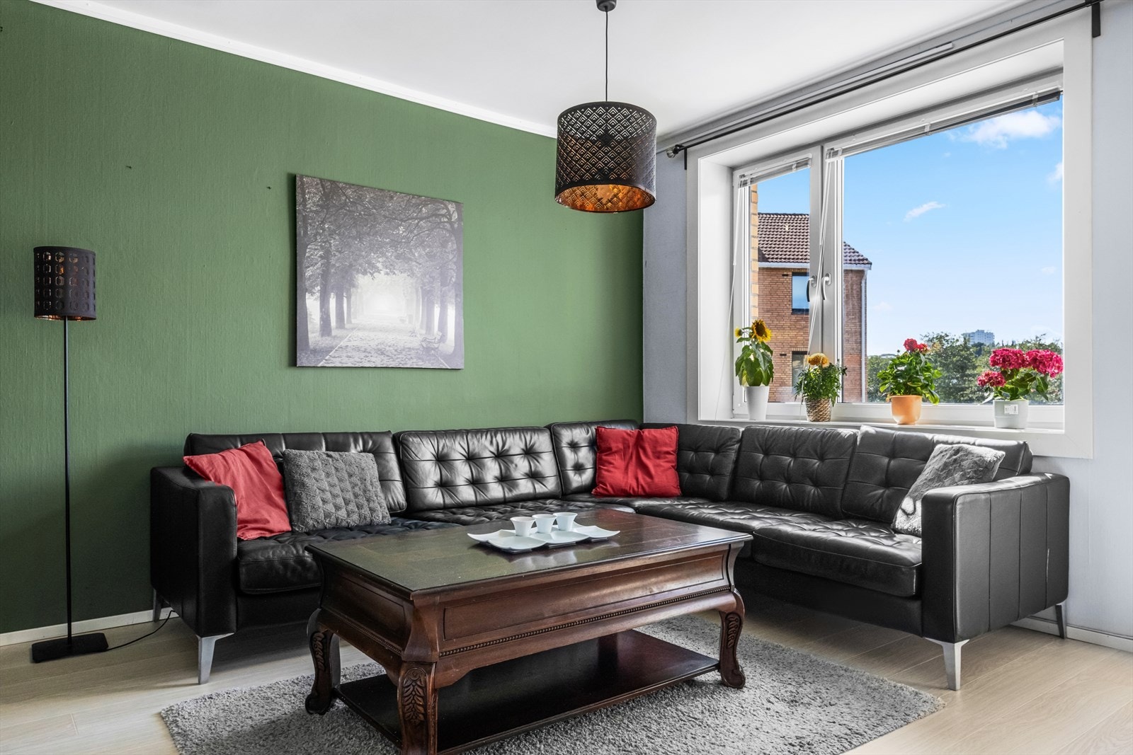 God plass til sofa gruppe Galleribilde