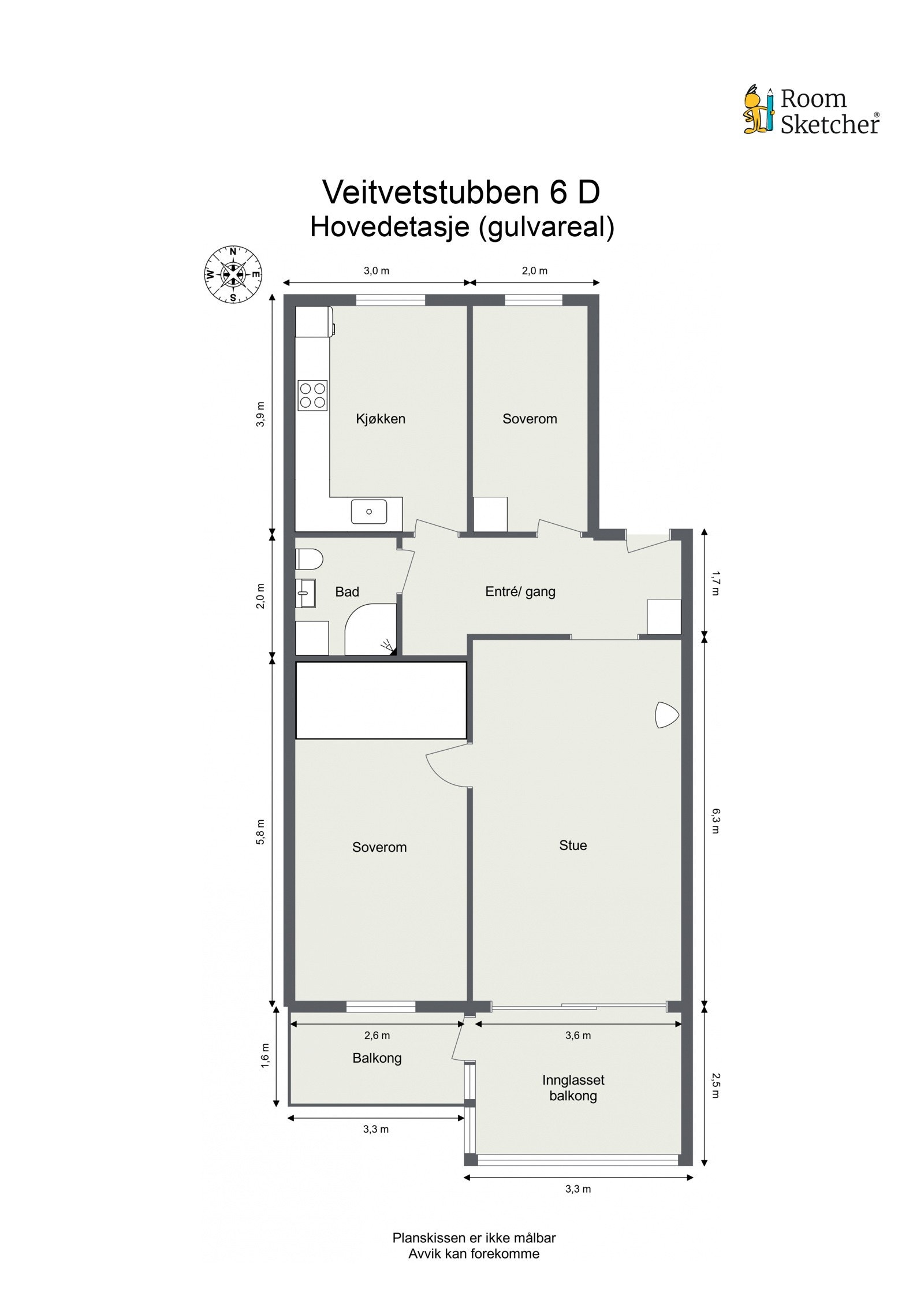 Plantegning. Galleribilde