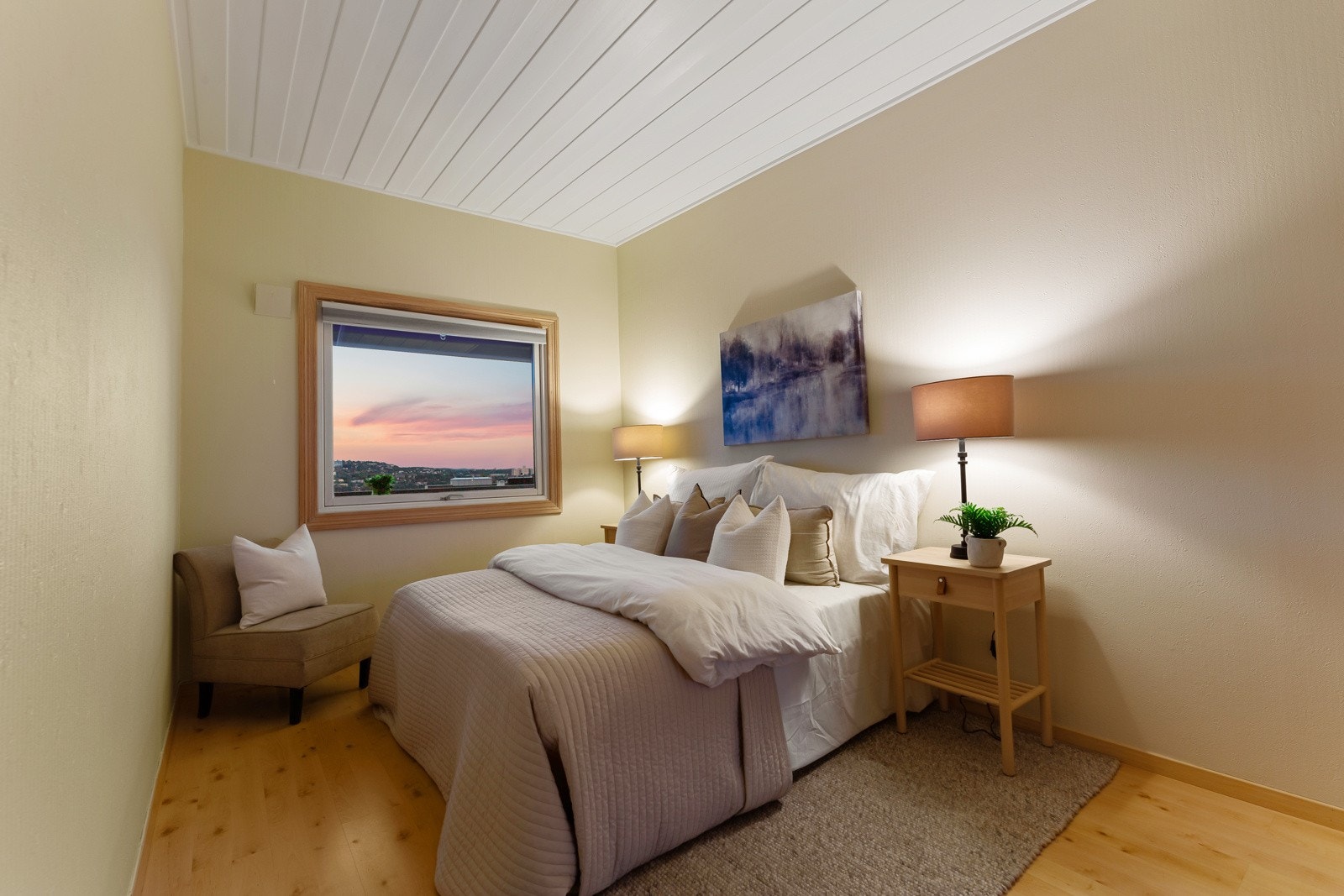 Kveldsbilde. Galleribilde