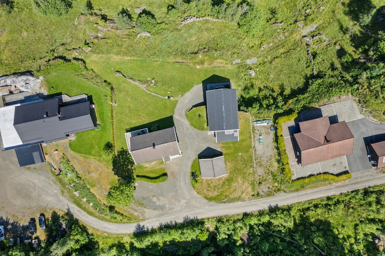 Tomten er på 1734.7 m² Galleribilde