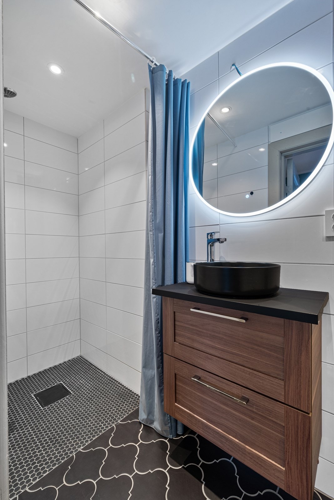 Bad 2. etasje. Også dette badet var nytt i 2019. Galleribilde