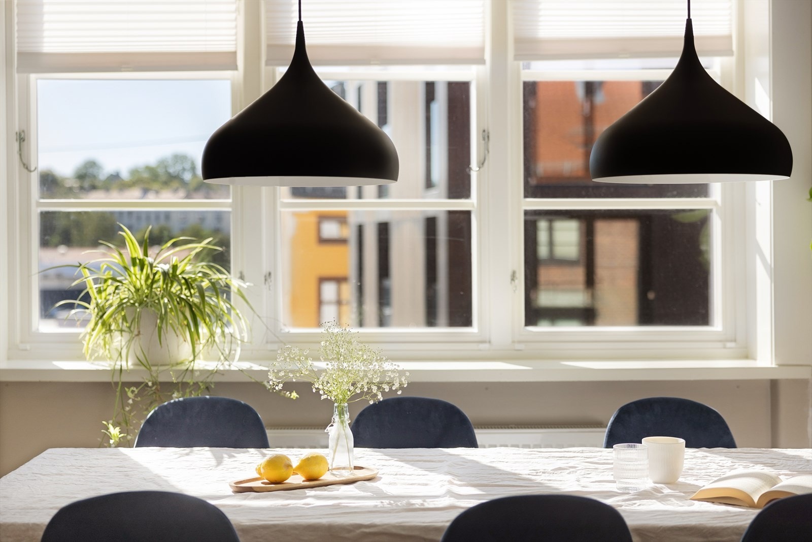 Store vindusflater med hyggelig utsikt og mye lysinnslipp. Galleribilde