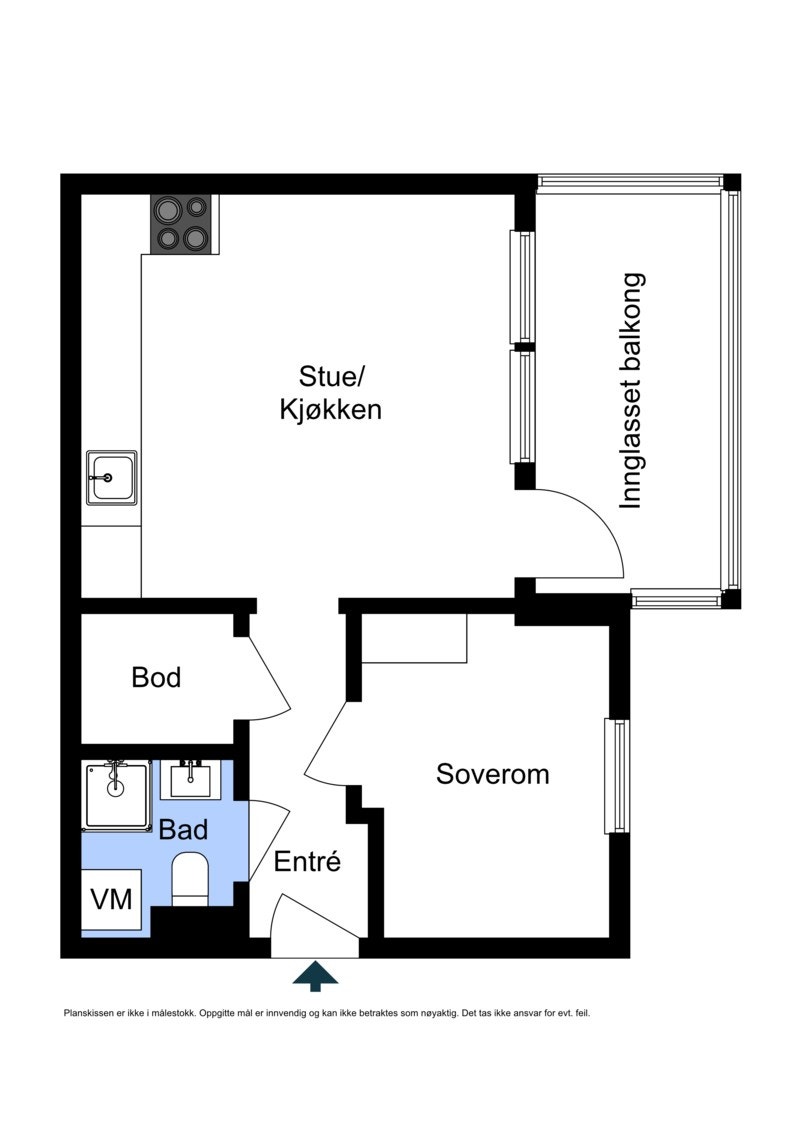 Plantegning. Galleribilde