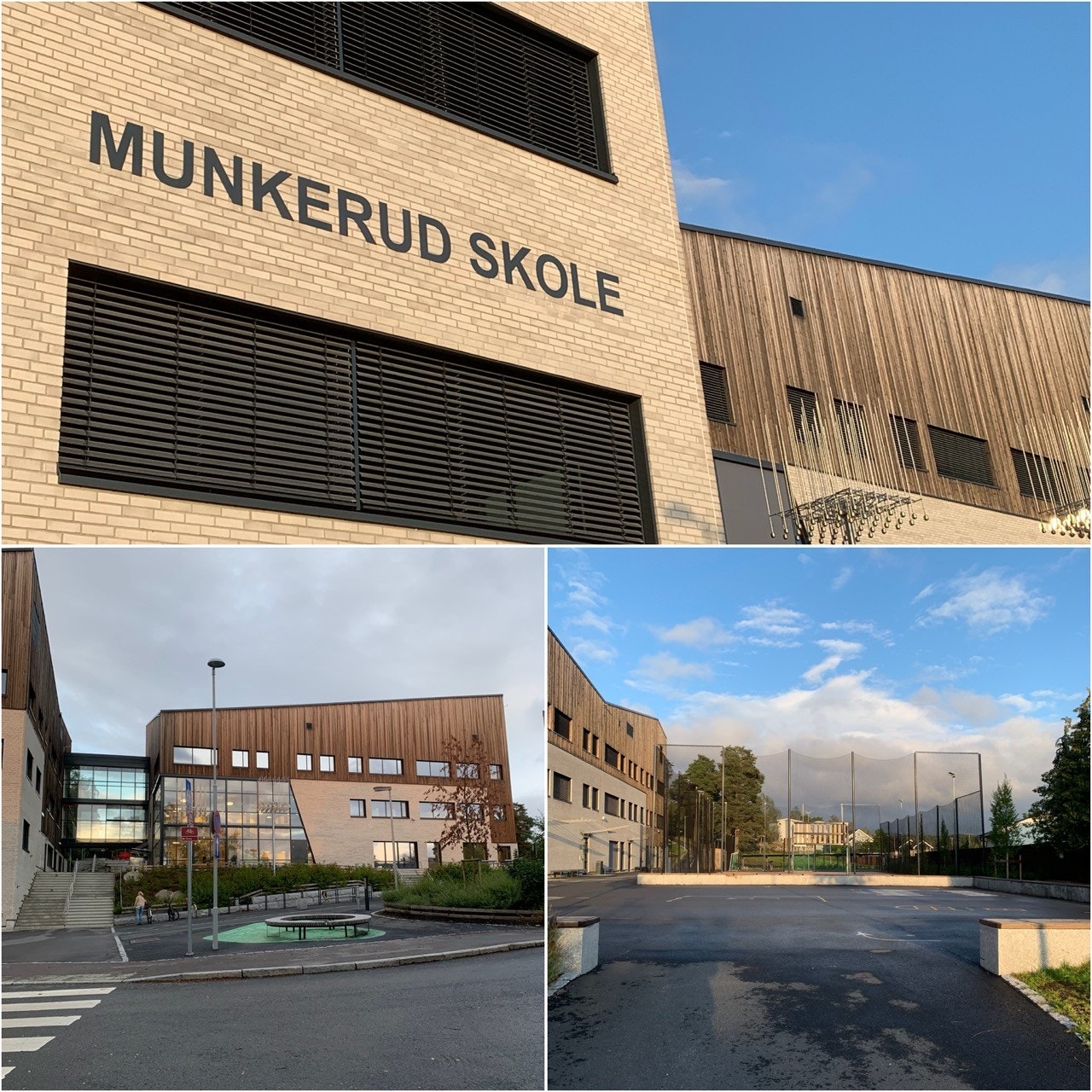 Munkerud skole (barneskole) på Nordstrand er kjent som en god skole med ca. 750 elever og 120 ansatte. Galleribilde