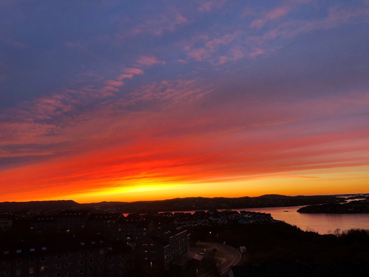 Her kan du nyte flotte solnedganger! Galleribilde