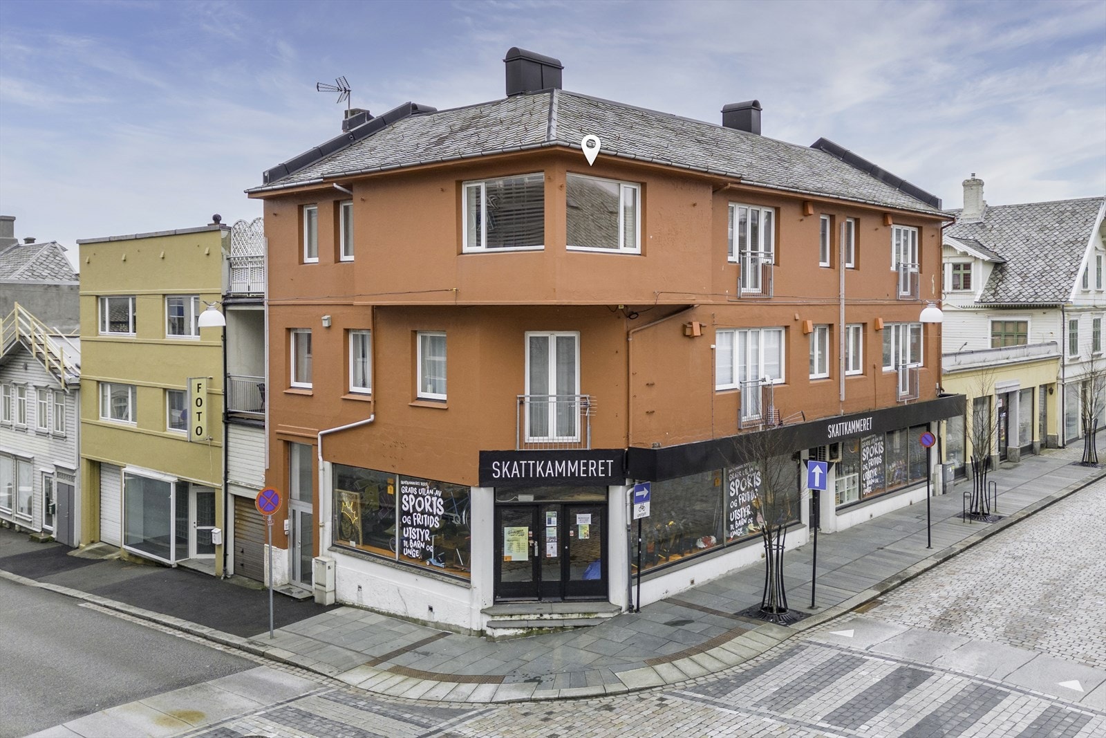 Velkommen til Haraldsgata 192, Leiligheten ligger i øverste etasje med utsikt mot Haraldsgata Galleribilde