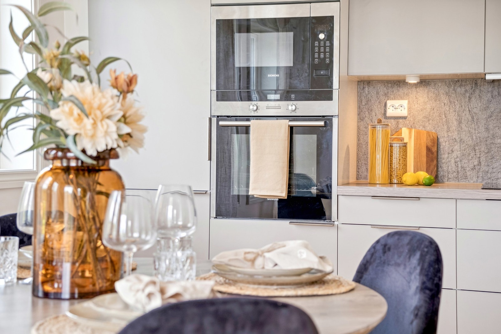 Du har god plass til spisebord. Galleribilde