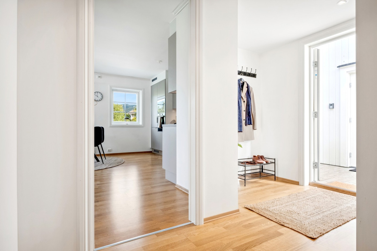 Gang på 9,5 kvm. Galleribilde