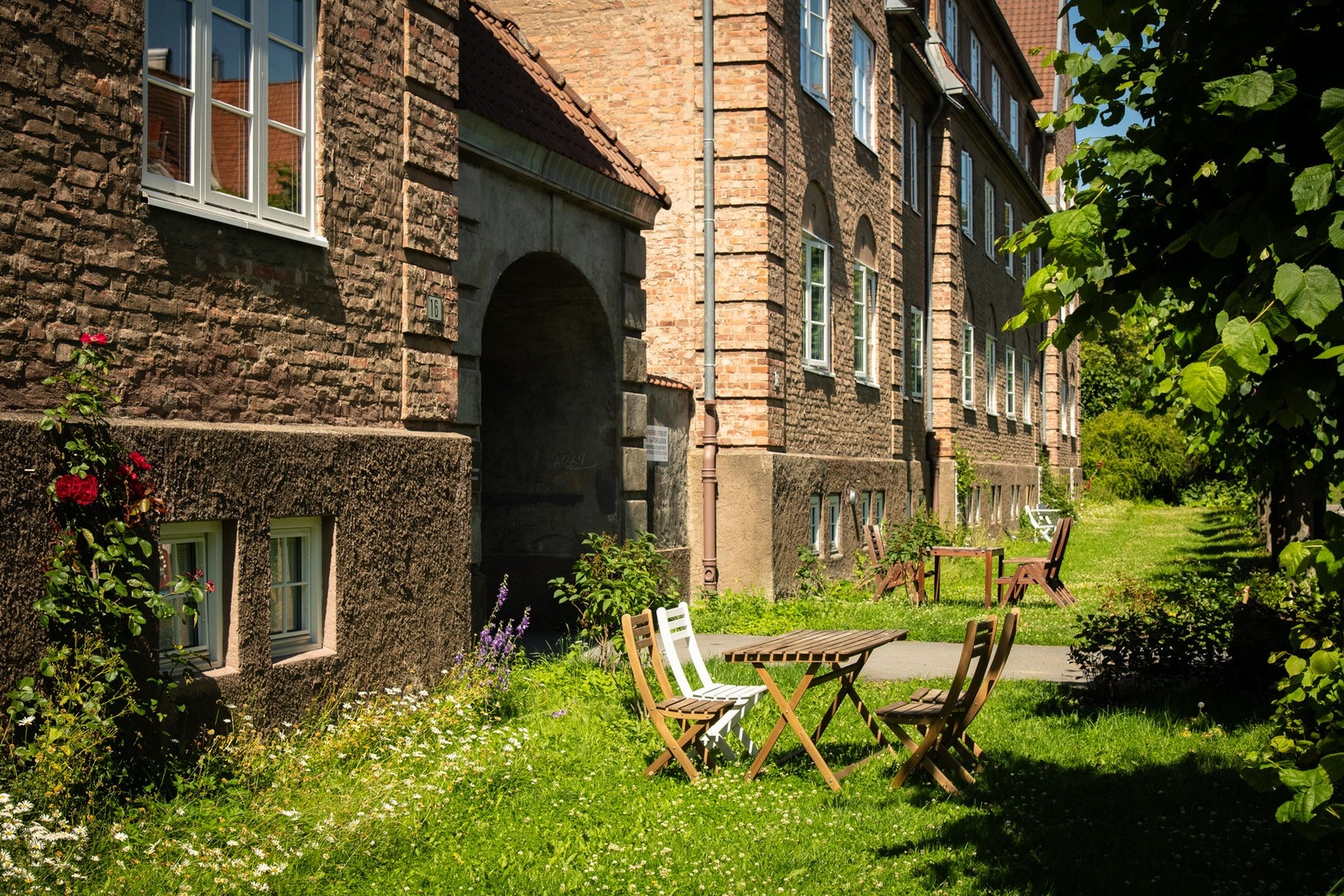 Her bor man sentralt, trygt, grønt og samtidig midt i byen. Galleribilde