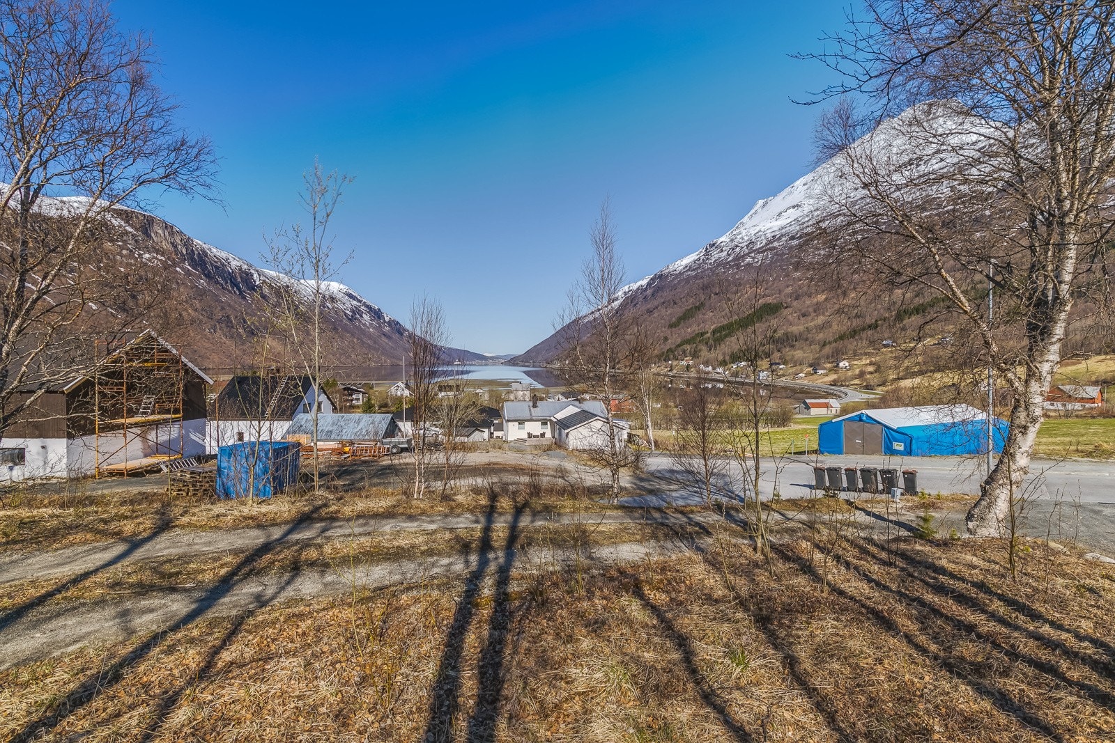 Her kan du få en flott utsikt utover fjorden! Galleribilde