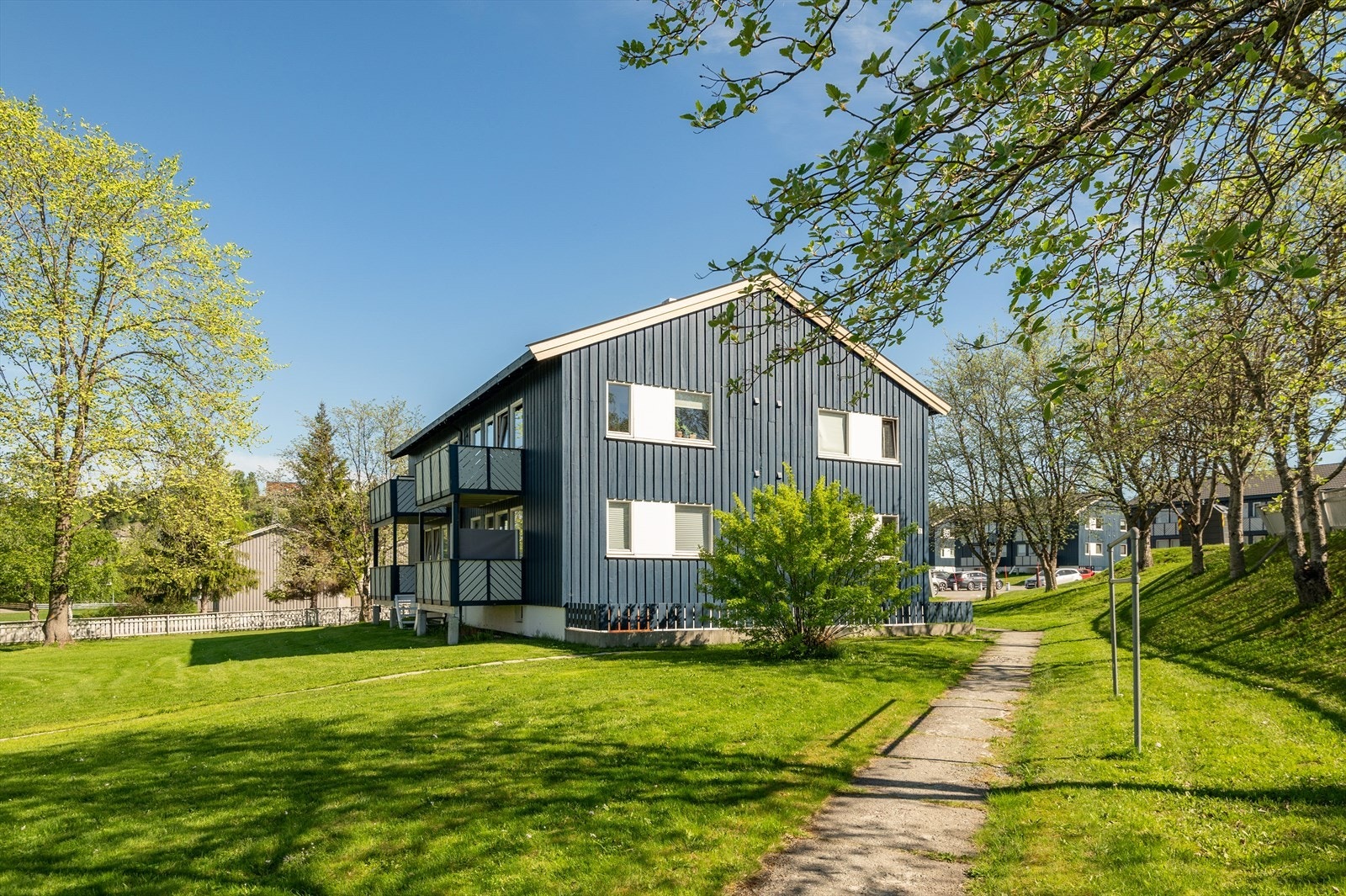 Borettslaget oppleves som rolig og trygt. Galleribilde