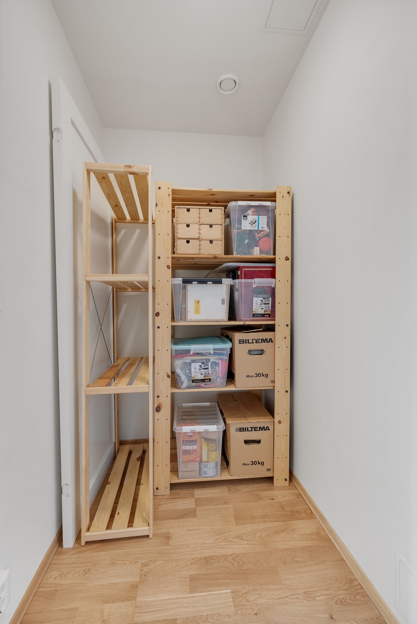 Her er det godt med lagringsplass Galleribilde