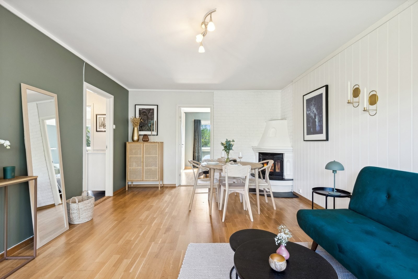 Leiligheten har god planløsning med fine lysforhold. Galleribilde
