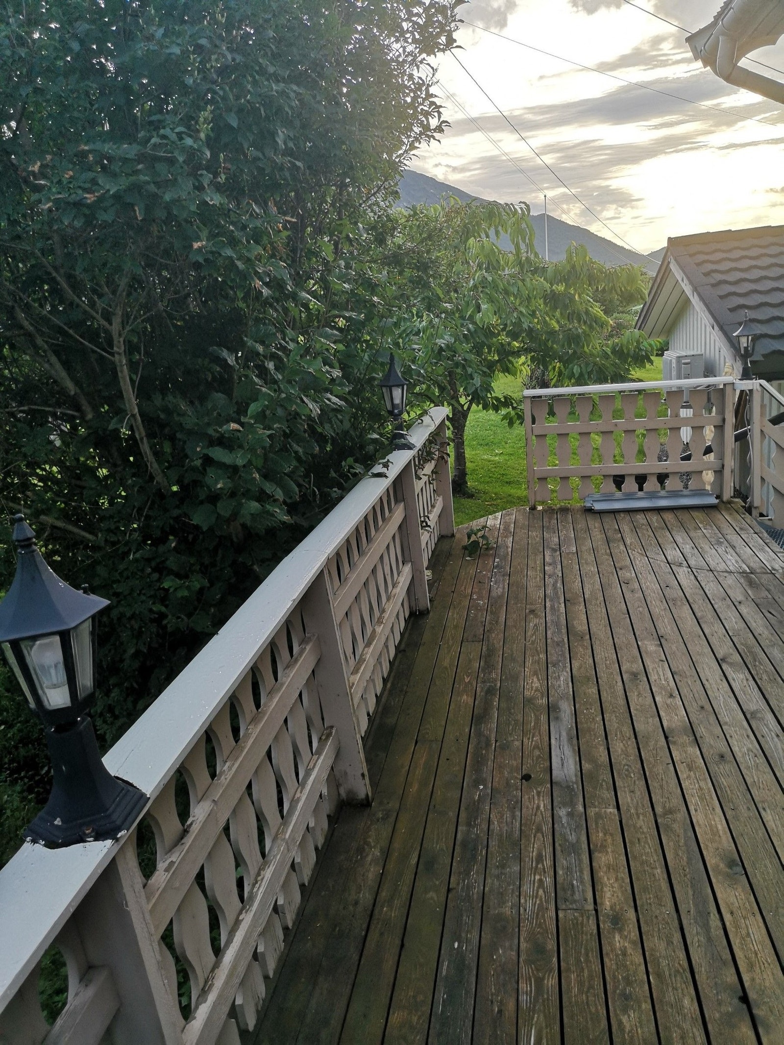 Veranda på forsiden av huset Galleribilde
