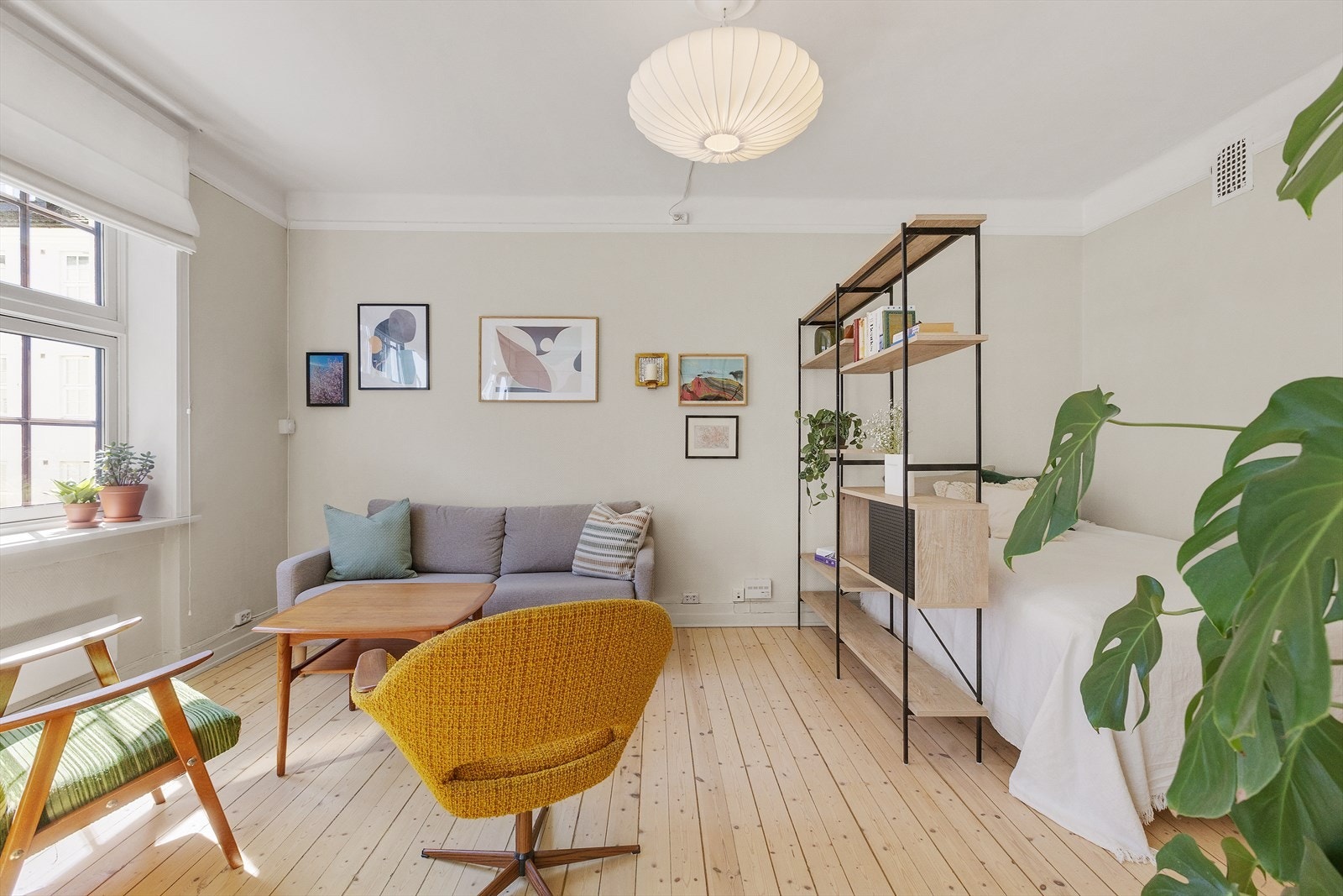 Legg merke til det flotte tregulvet. Galleribilde