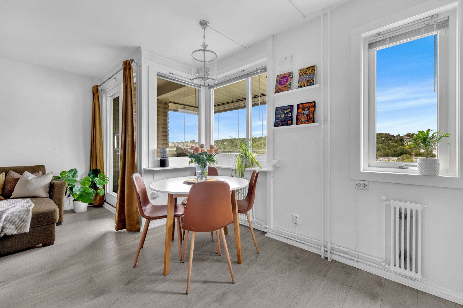 Praktisk 1-roms andelsleilighet beliggende i 11. etasje. Galleribilde