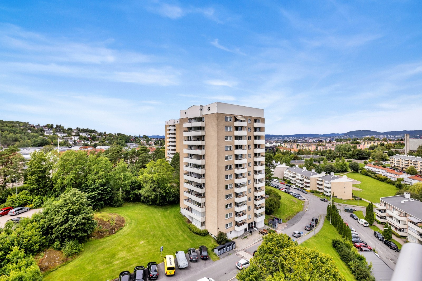 Nydelig utsiktsforhold over nærområdet. Galleribilde
