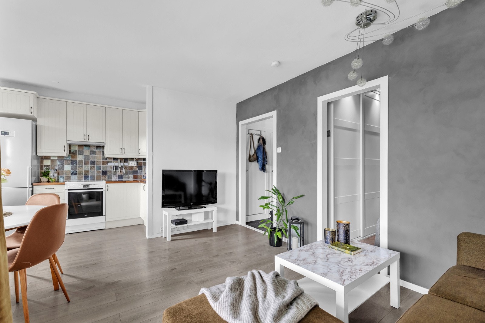 Det ble lagt nytt gulv i 2019. Galleribilde