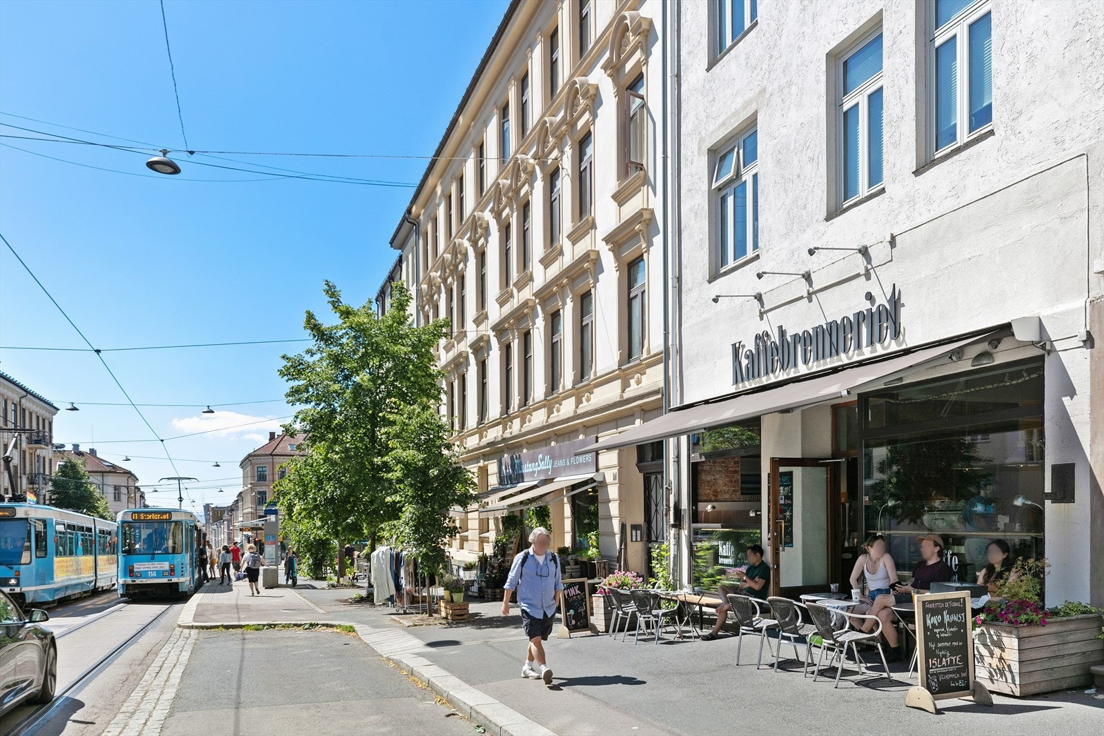 Unike nisjebutikker og godt med offentlig kommunikasjon. Galleribilde