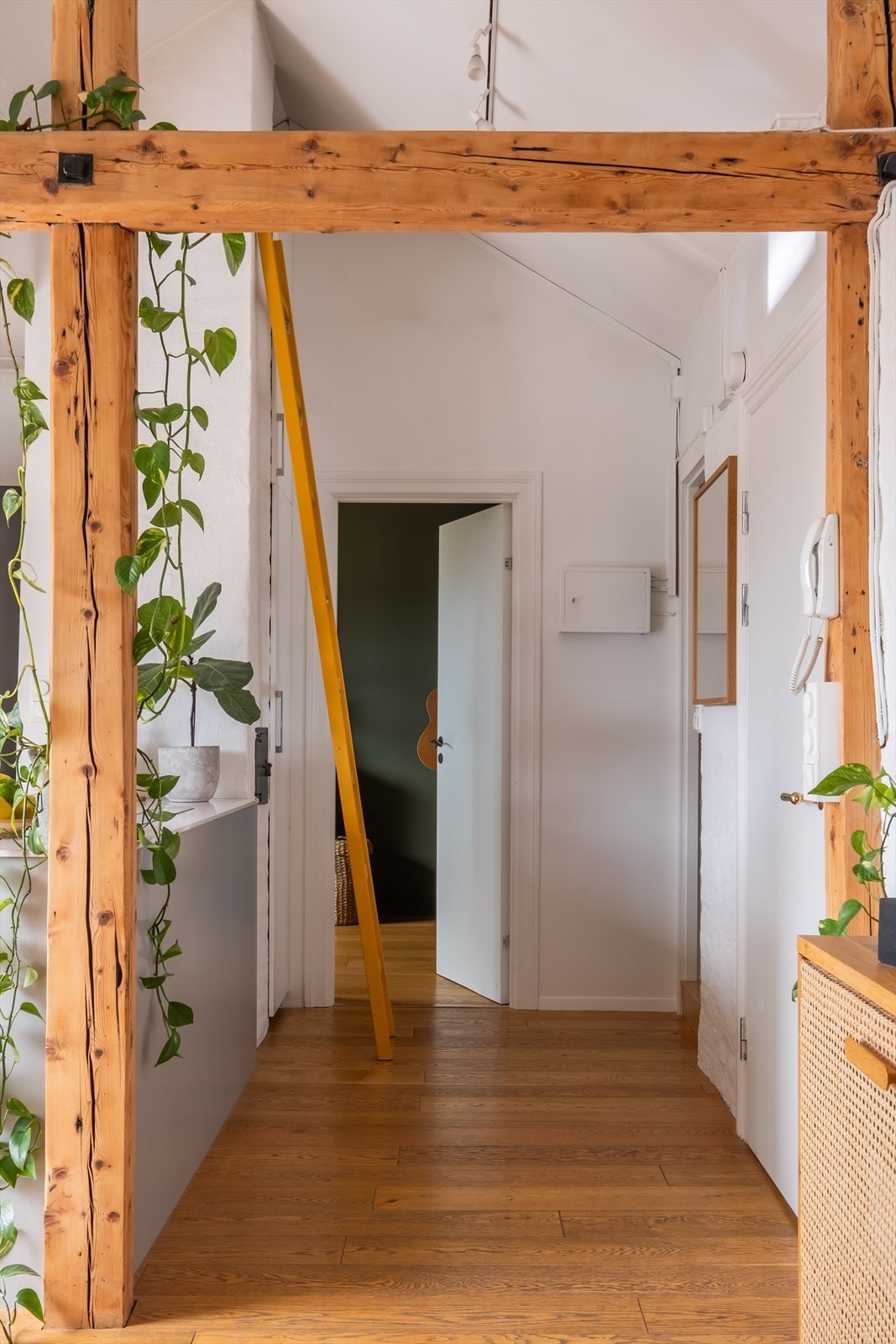 Dette er den eneste leiligheten i 5. etasje i denne oppgangen. Galleribilde