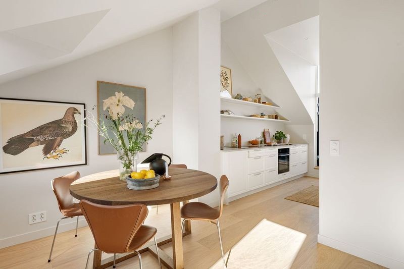 Leiligheten er gjennomgående, med lite innsyn. Galleribilde